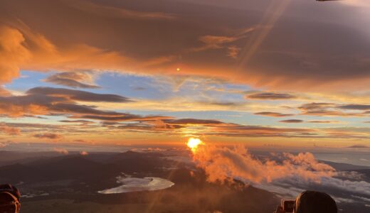 登山初心者が人生2度目の富士登山！剣ヶ峰も無事制覇