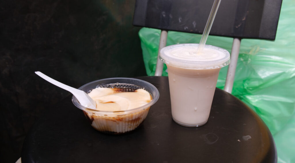 トウファと豆乳