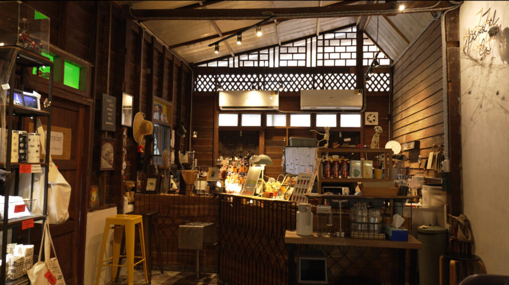 Pixzelカフェの内観