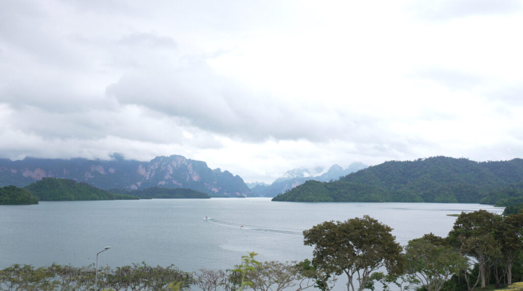 チャオラン湖のビューポイント