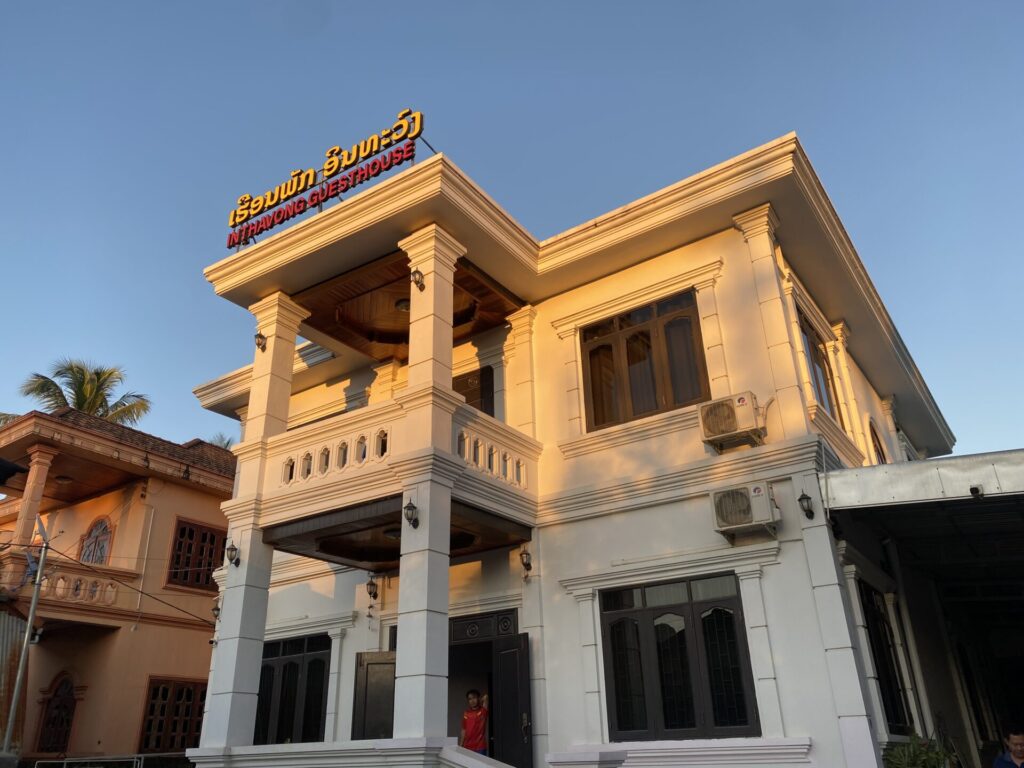 宿泊先のホテル