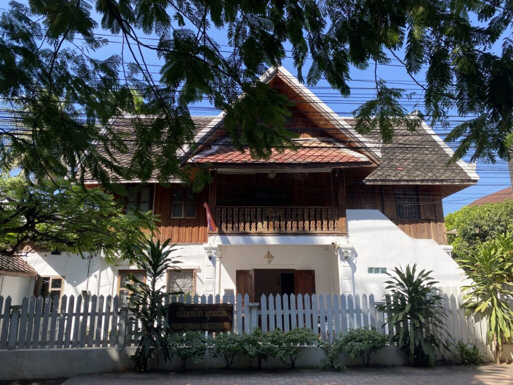 ルアンパバーンの宿泊先