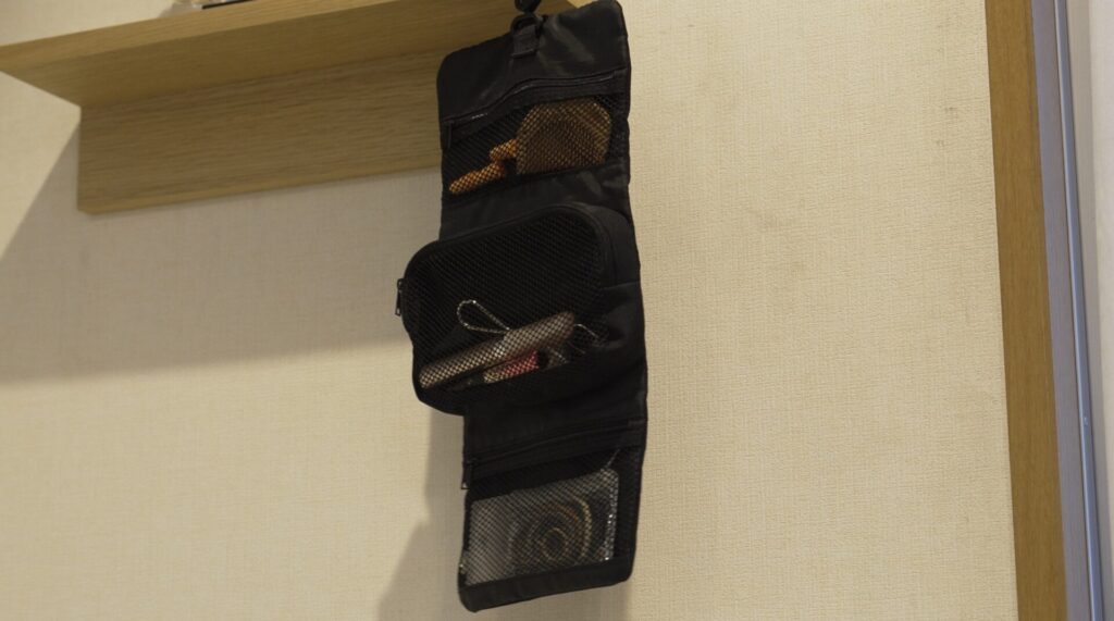 無印良品の化粧ポーチ