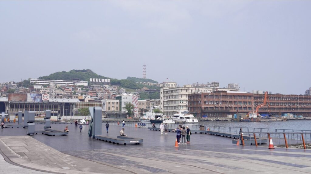 基隆の港周辺