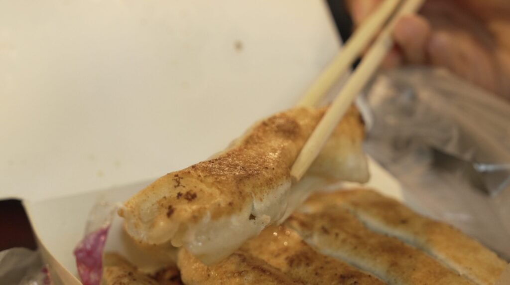 鍋貼(焼き餃子)②